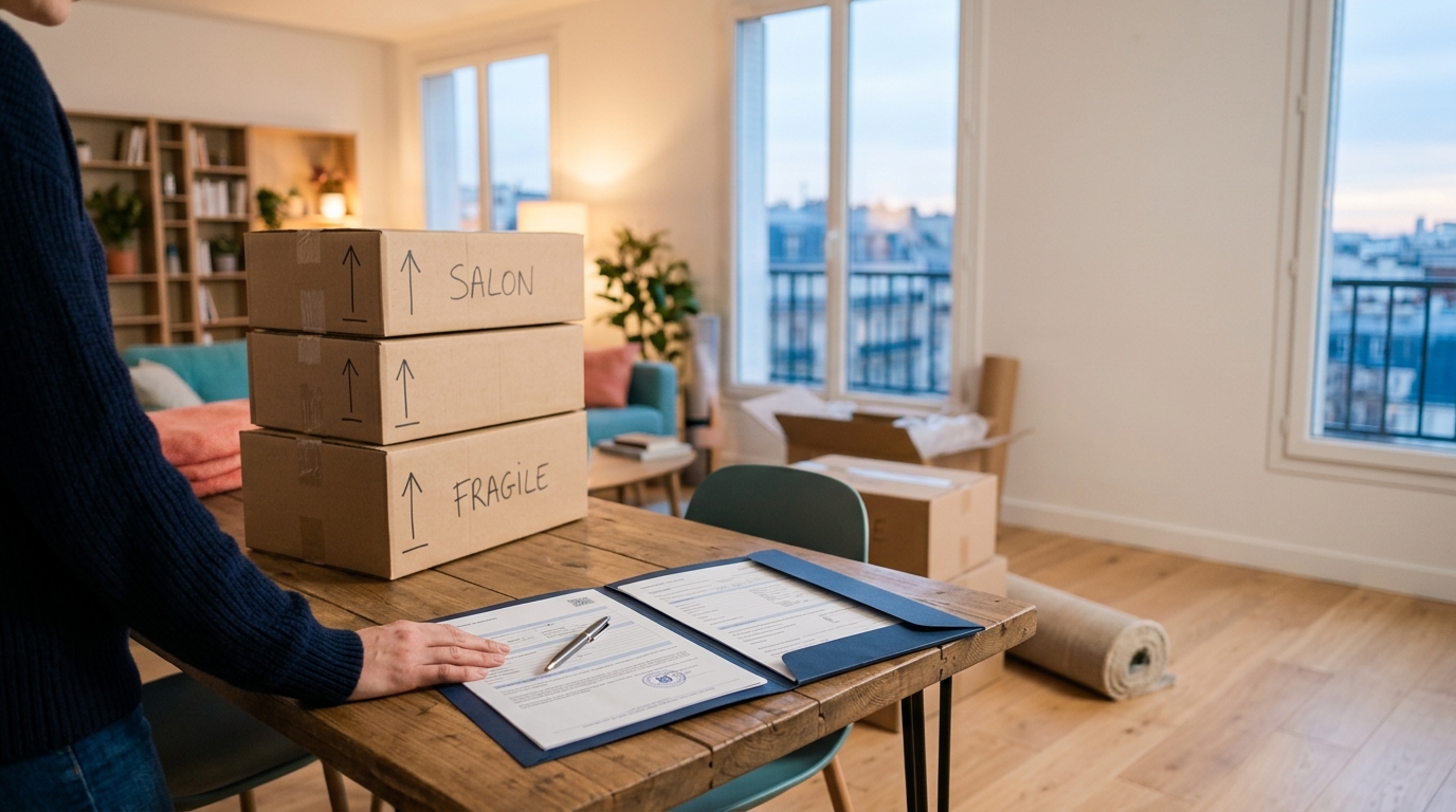 Illustration de l’article : Résiliation d'assurance habitation et déménagement : la date d'effet exacte